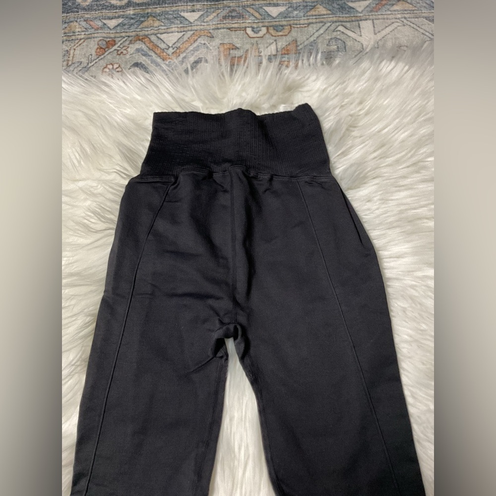 Free People Stay With It Leggings in BLACK - Picture 8 of 8